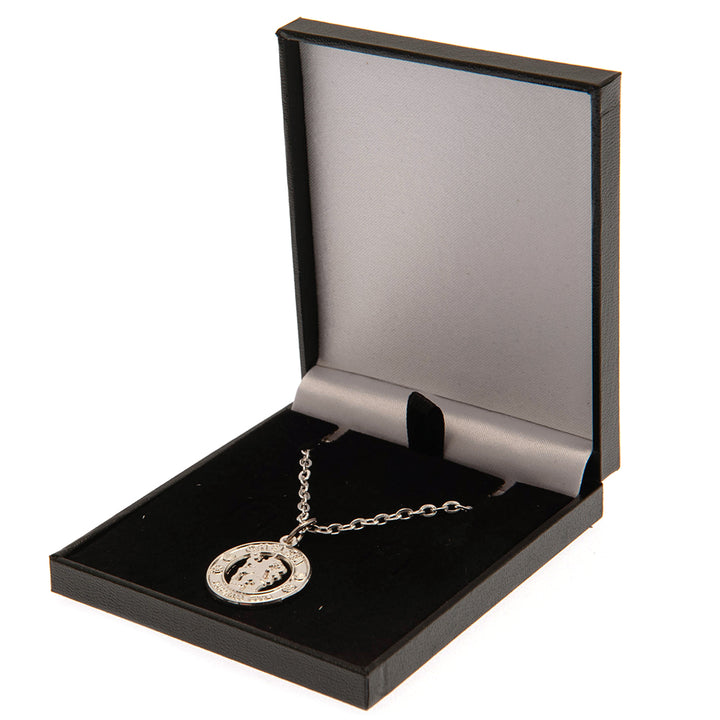 Chelsea FC Silver Plated Boxed Pendant