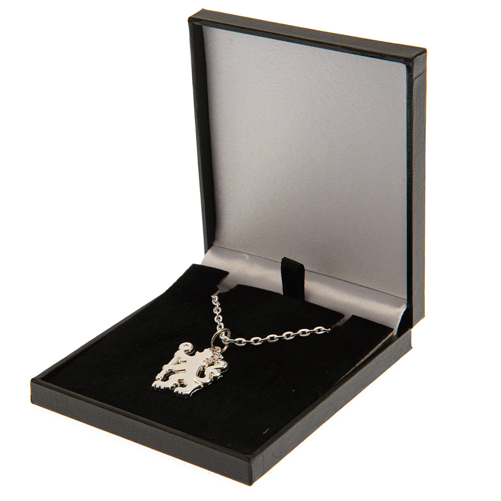 Chelsea FC Silver Plated Boxed Pendant