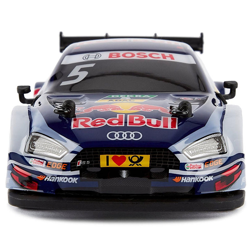 Audi DTM Blue Red Bull Radio Controlled Car 1:24 Scale, close-up detail