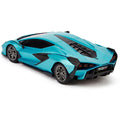 Lamborghini Sian Radio Controlled Car 1:24 Scale Blue, side angle