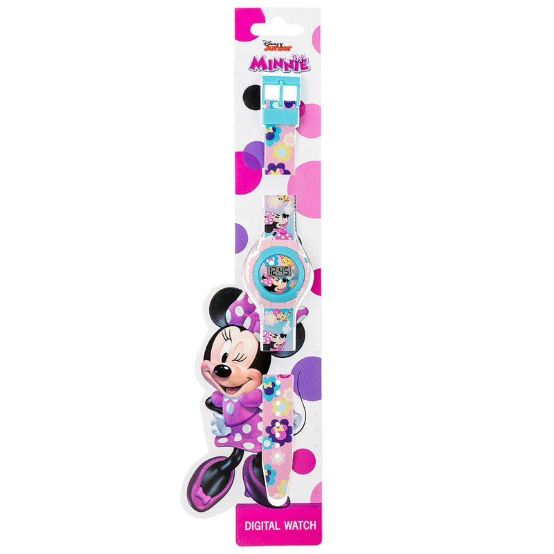 Minnie Mouse Kids Digital Watch, side angle