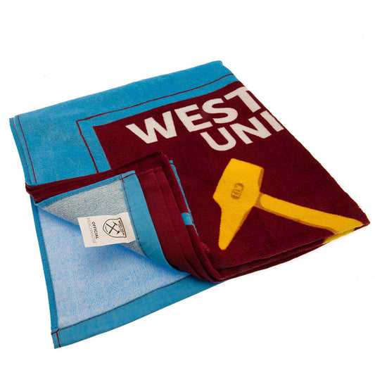 West Ham United FC Towel, alternate view