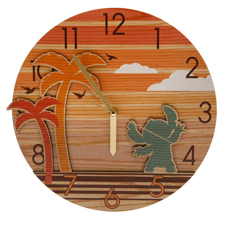 Lilo & Stitch Premium Wooden Wall Clock collectible from Infinity Collectables 2026