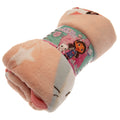 Gabby's Dollhouse Fleece Blanket, side angle