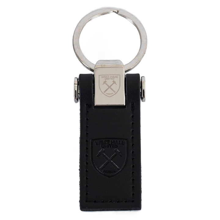 West Ham United FC Leather Key Fob