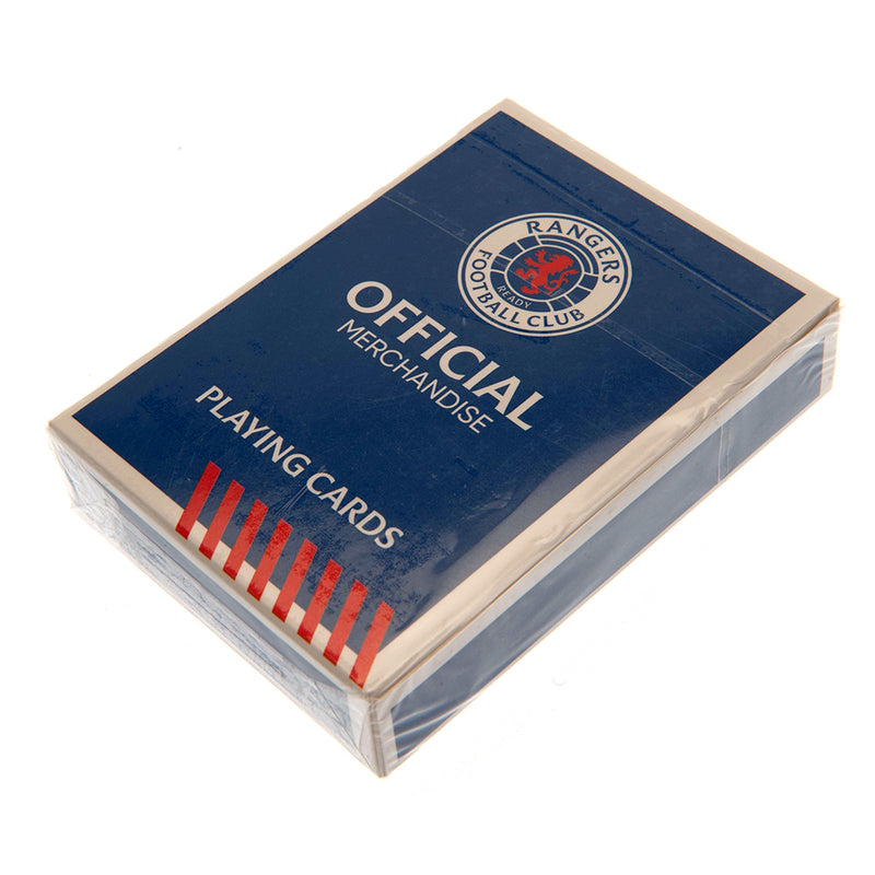 Rangers FC Playing Cards, side angle