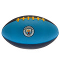 Manchester City FC Mini Foam American Football, close-up detail