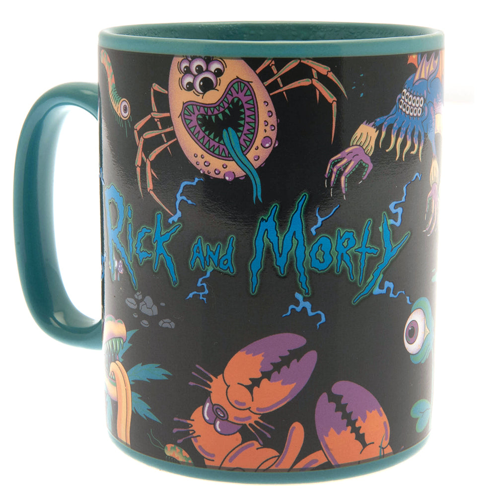 Rick And Morty Heat Changing Mega Mug