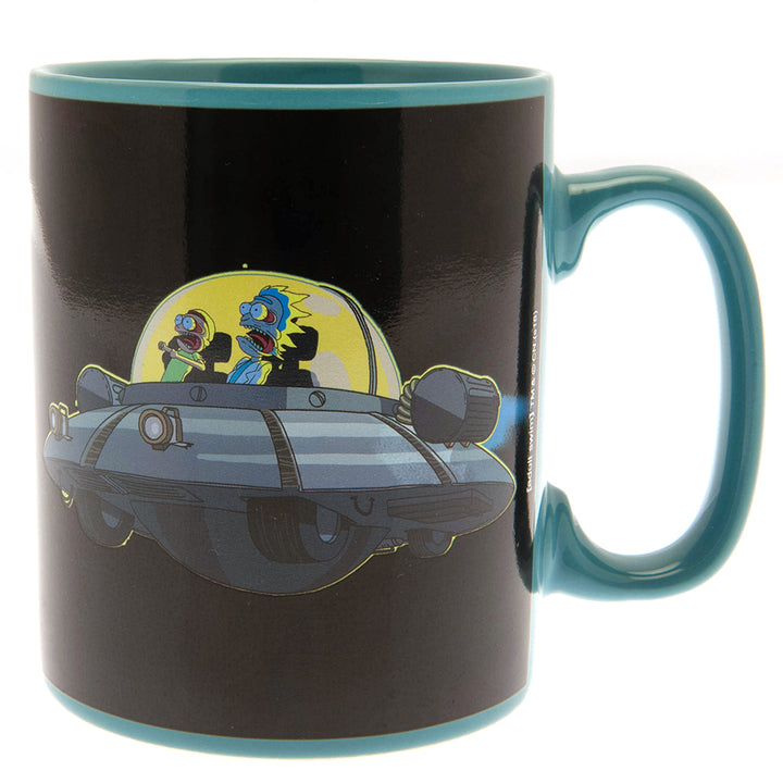 Rick And Morty Heat Changing Mega Mug