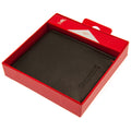 Liverpool FC Premium Leather Wallet, close-up detail