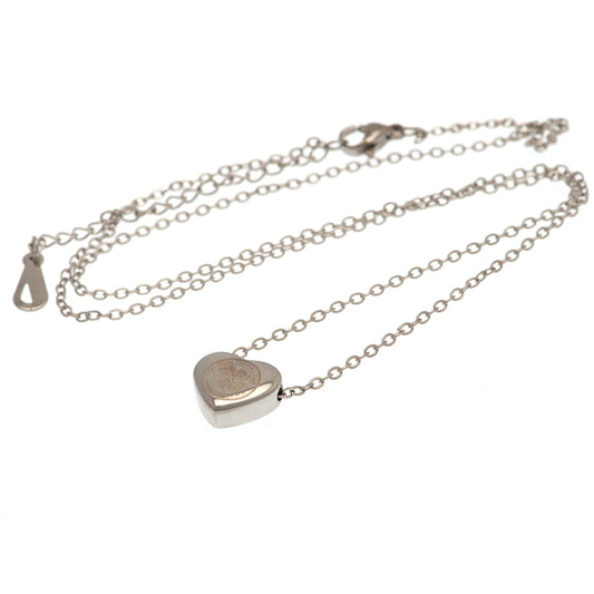 Celtic FC Stainless Steel Heart Necklace, alternate view
