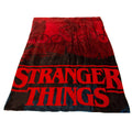 Stranger Things Upside Down Premium XL Fleece Blanket, alternate view