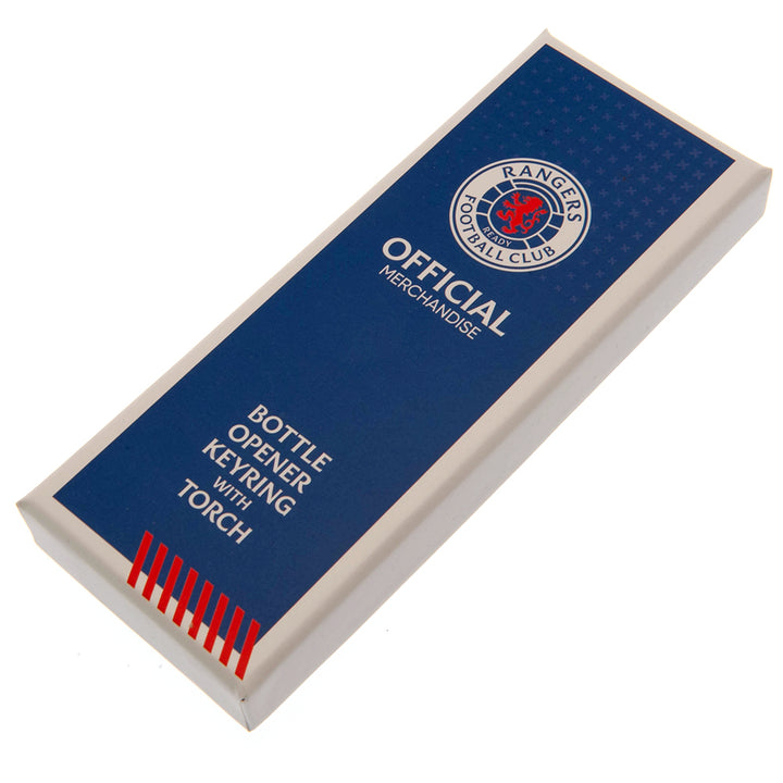 Rangers FC Keyring Torch Bottle Opener