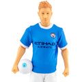Manchester City FC De Bruyne Action Figure, in display
