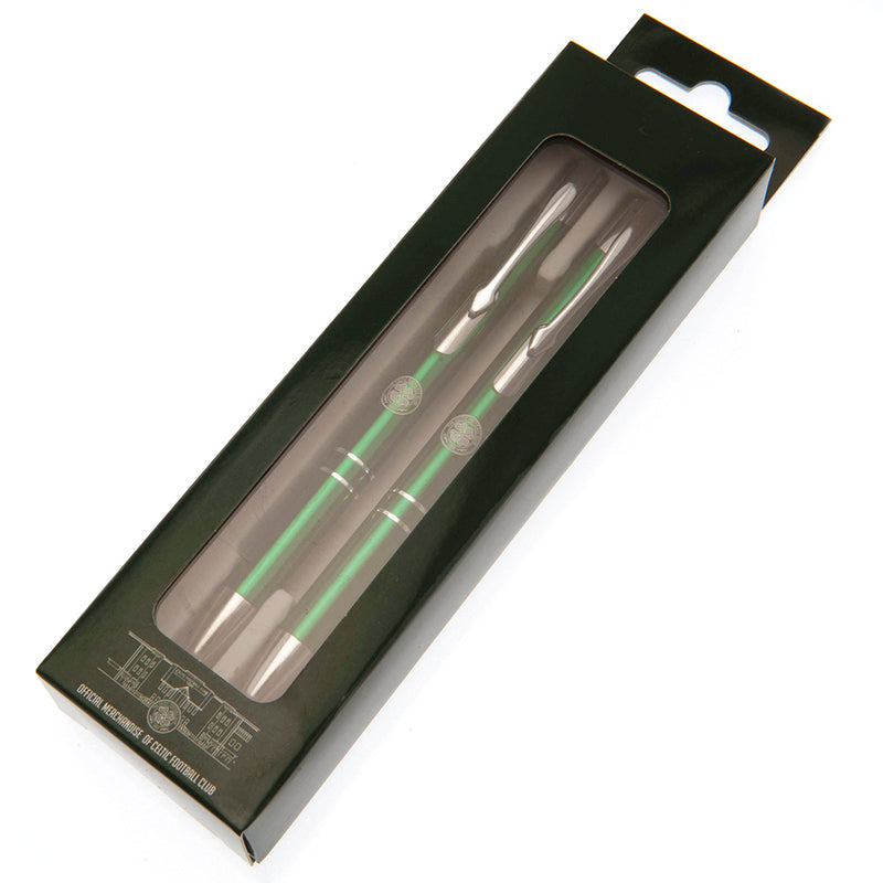 Celtic FC Executive Pen & Pencil Set, side angle