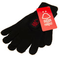 Nottingham Forest FC Knitted Gloves Junior, side angle