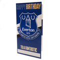 Everton FC Personalised Birthday Card, alternate view