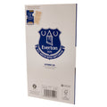 Everton FC Personalised Birthday Card, rear view