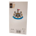 Newcastle United FC Personalised Birthday Card, rear view