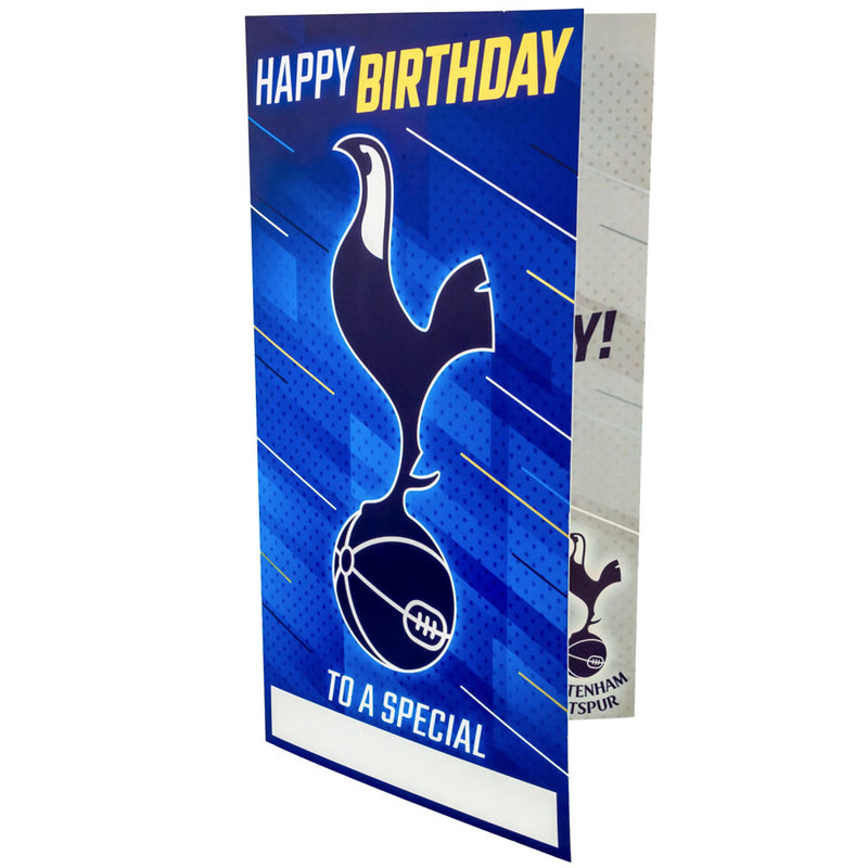 Tottenham Hotspur FC Personalised Birthday Card, alternate view
