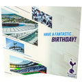 Tottenham Hotspur FC Personalised Birthday Card, side angle