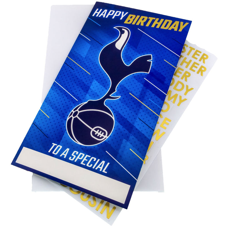 Tottenham Hotspur FC Personalised Birthday Card collectible from Infinity Collectables 2026
