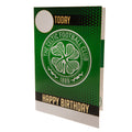 Celtic FC Birthday Card With Stickers, alternate view