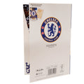 Chelsea FC Birthday Card With Stickers, rear view