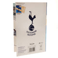 Tottenham Hotspur FC Birthday Card With Stickers, rear view