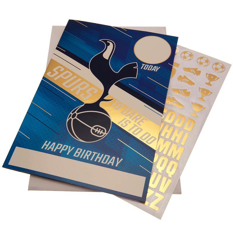 Tottenham Hotspur FC Birthday Card With Stickers collectible from Infinity Collectables 2026