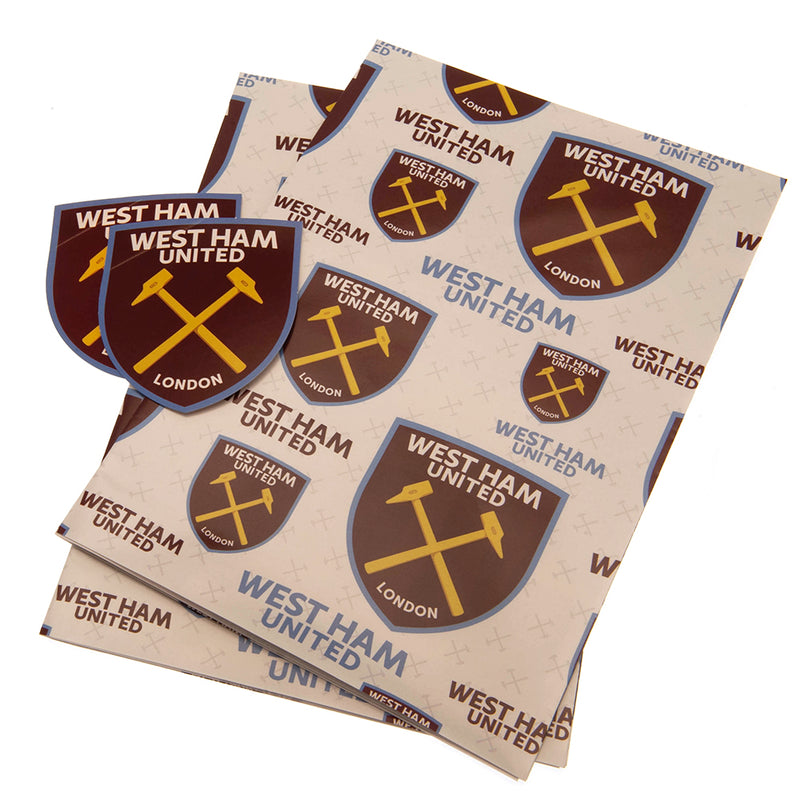 West Ham United FC Text Gift Wrap collectible from Infinity Collectables 2026