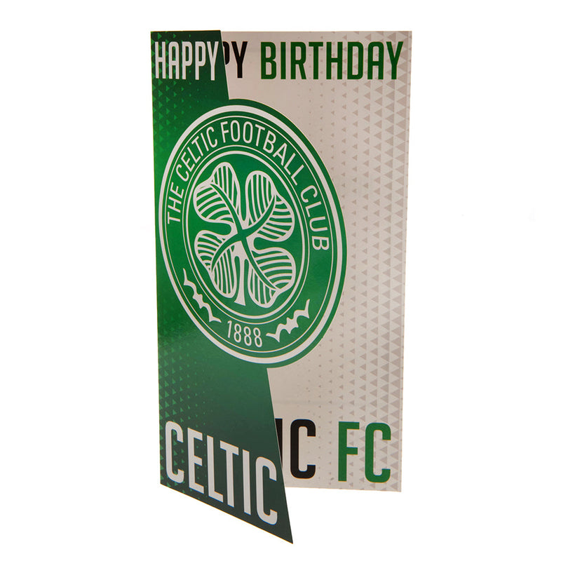 Celtic FC Crest Birthday Card, alternate view