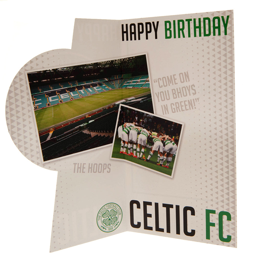 Celtic FC Crest Birthday Card