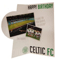 Celtic FC Crest Birthday Card, side angle