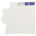 Everton FC Crest Birthday Card, side angle