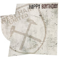 West Ham United FC Crest Birthday Card, side angle