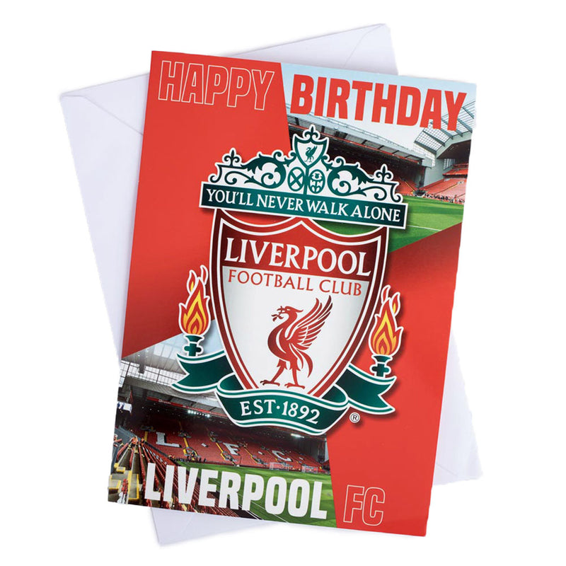 Liverpool FC Musical Birthday Card collectible from Infinity Collectables 2026