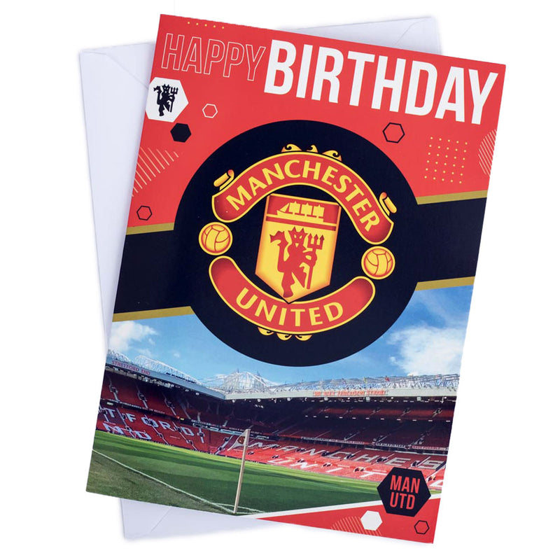 Manchester United FC Musical Birthday Card collectible from Infinity Collectables 2026