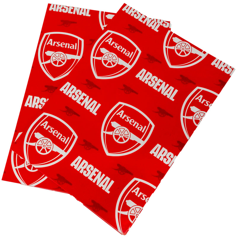 Arsenal FC Text Gift Wrap, alternate view