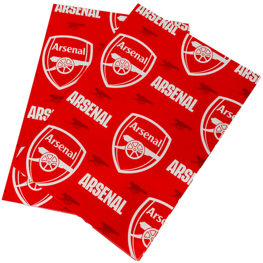 Arsenal FC Text Gift Wrap, alternate view