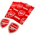 Arsenal FC Text Gift Wrap, side angle