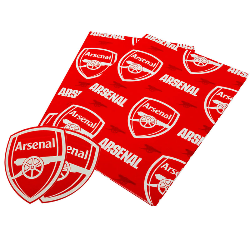 Arsenal FC Text Gift Wrap collectible from Infinity Collectables 2026