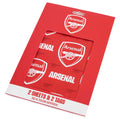 Arsenal FC Text Gift Wrap, rear view