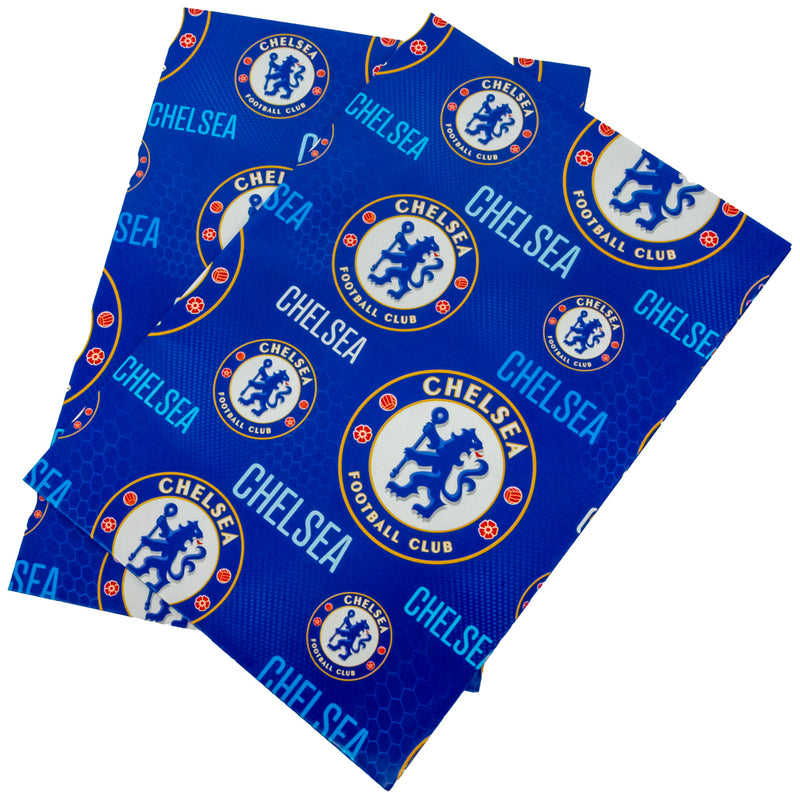Chelsea FC Text Gift Wrap, alternate view