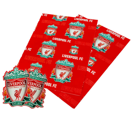 Liverpool FC Text Gift Wrap collectible from Infinity Collectables 2026