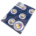 Manchester City FC Text Gift Wrap, rear view