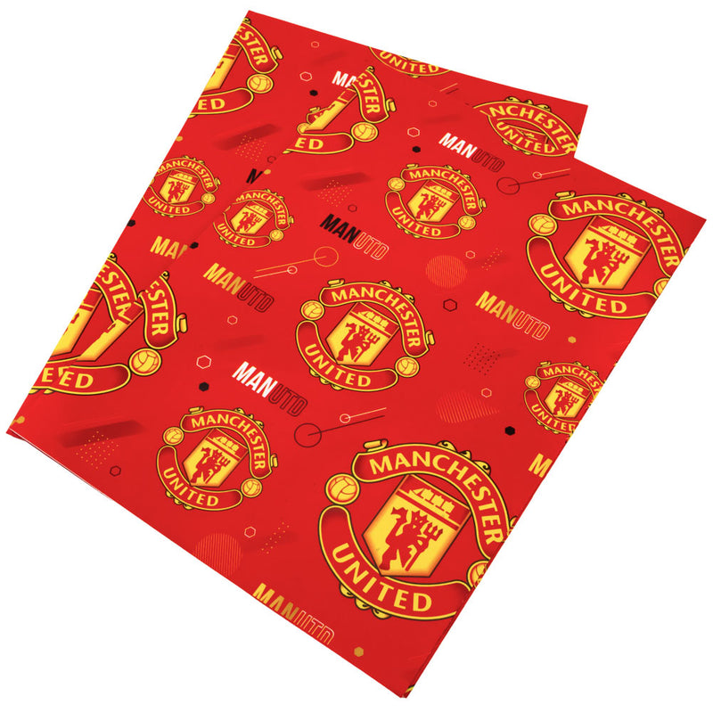 Manchester United FC Text Gift Wrap, alternate view