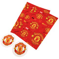 Manchester United FC Text Gift Wrap, side angle