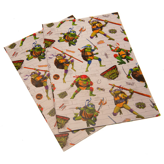 Teenage Mutant Ninja Turtles Gift Wrap, alternate view