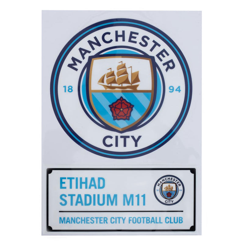 Manchester City FC A4 Car Decal collectible from Infinity Collectables 2026